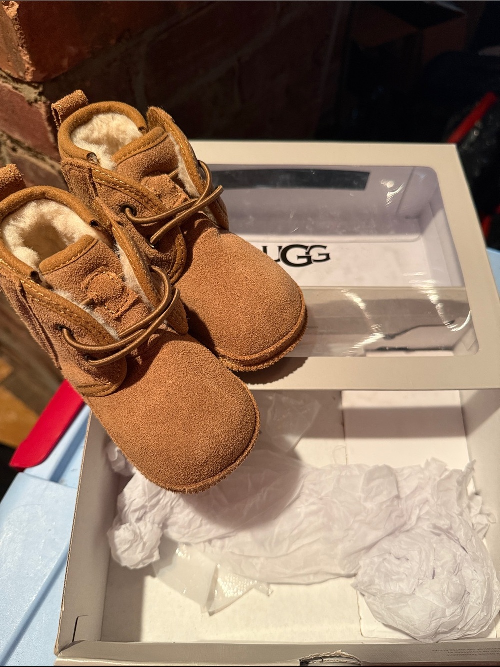UGG Baby Neumel Chestnut Boots 4/5
